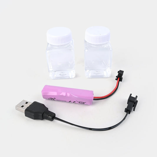 Automatic Electric Bubble Blaster Gun – Rechargeable Bubble Machine Toy for Outdoor Fun