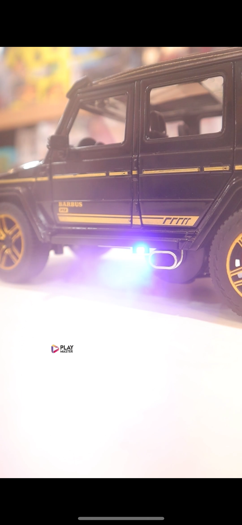 Double Silencer Mercedes G-Wagon – 1:24 Alloy Diecast SUV Model for Collectors & Kids
