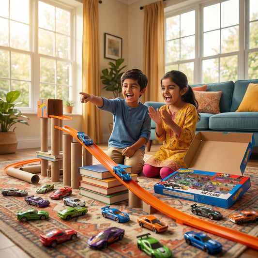 Hot Wheels 20 Cars Bundle – Classic & Sports Mini Car Collection
