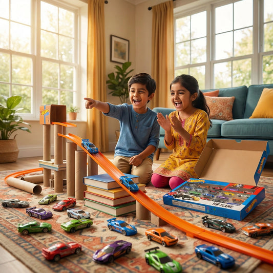 Hot Wheels 20 Cars Bundle – Classic & Sports Mini Car Collection