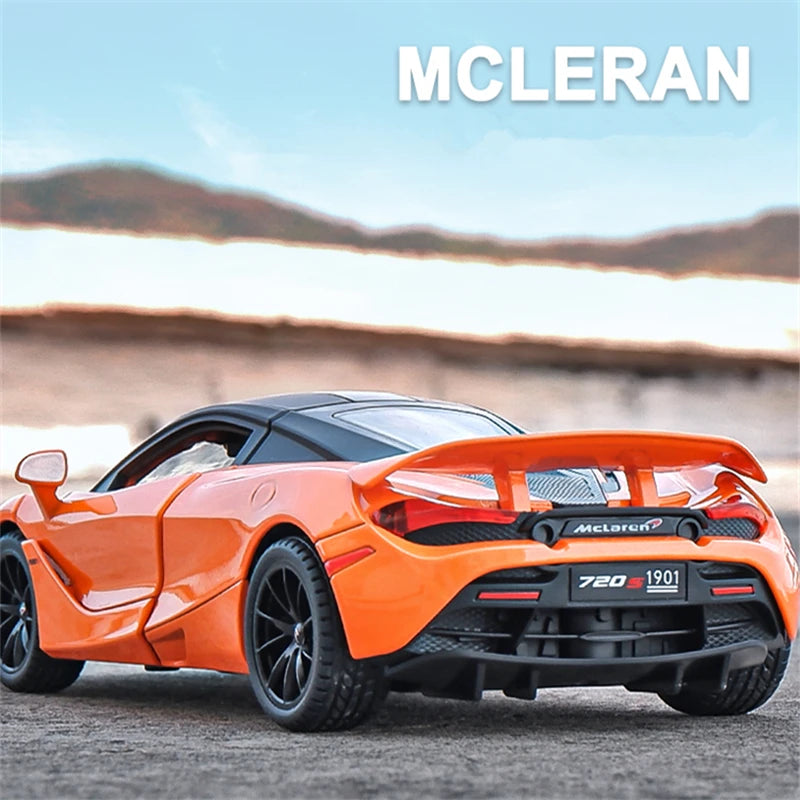 Diecast McLaren 720S Model – 1:24 Alloy Sports Car Toy for Boys & Collectors
