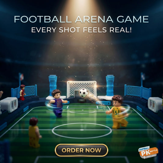Football Arena Tabletop Battle Game – Two Player Interactive Family Fun Game