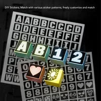 30Pcs Touch Light-Up Magnetic Building Blocks