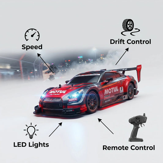 1:16 Nissan Nismo GT-R High-Speed Drift RC Racing Car