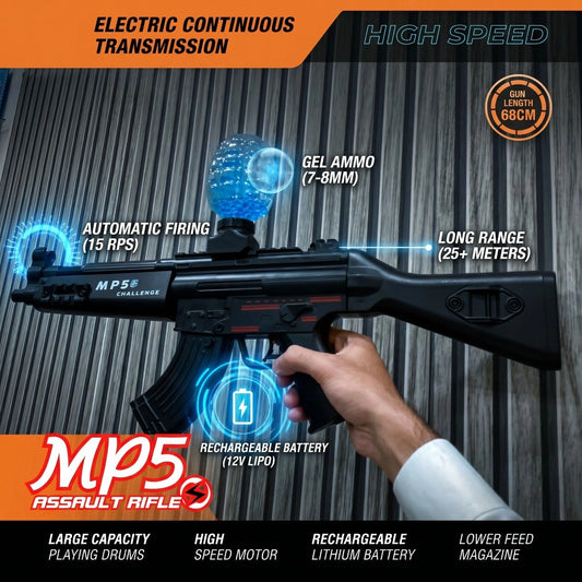 Electric MP5 Speed Passion Gel Blaster Toy Gun