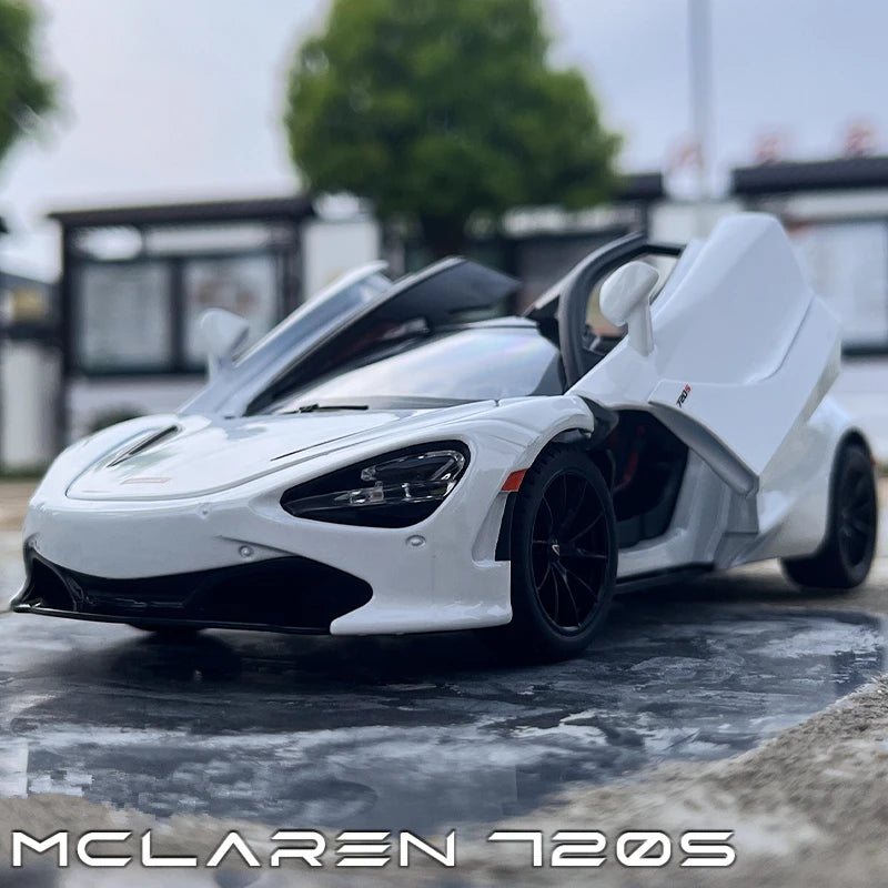 Diecast McLaren 720S Model – 1:24 Alloy Sports Car Toy for Boys & Collectors