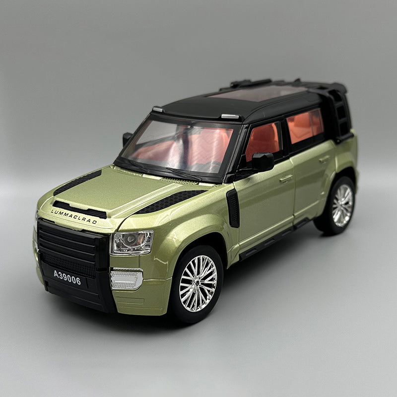Diecast 1:24 Defender Model – Premium Alloy Off-Road SUV Toy with Openable Doors