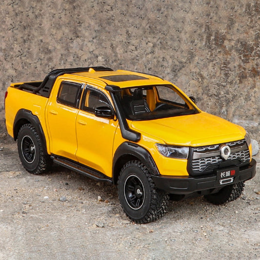Diecast 1:24 Scale GWM Poer Alloy Model – Realistic Pickup Truck Collectible Toy