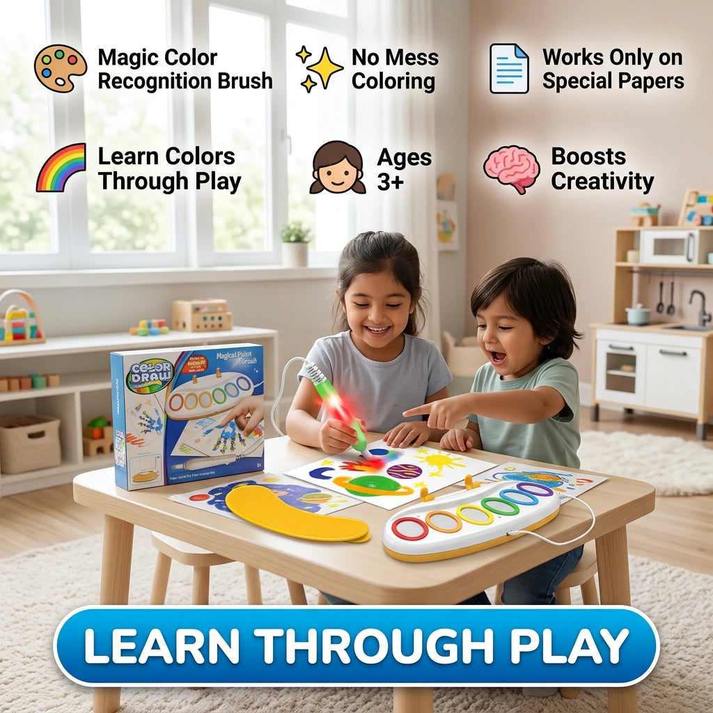 Magical Paint Brush Coloring Kit