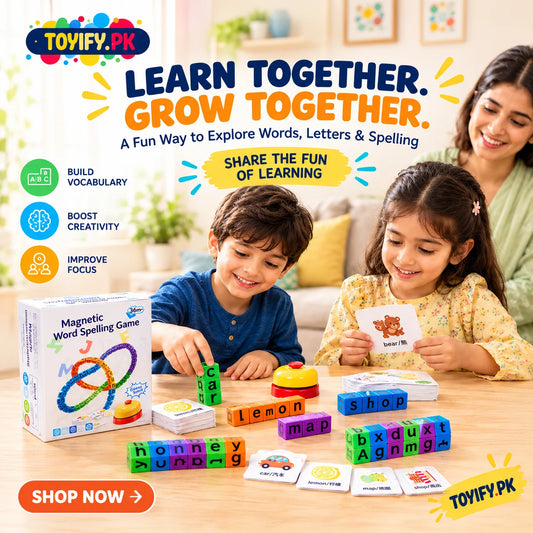 Magnetic Word Building Game