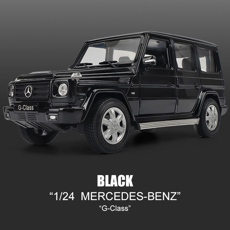 Diecast 1:24 Mercedes G-Wagon Model – Luxury Alloy SUV Toy with Openable Doors & Realistic Design