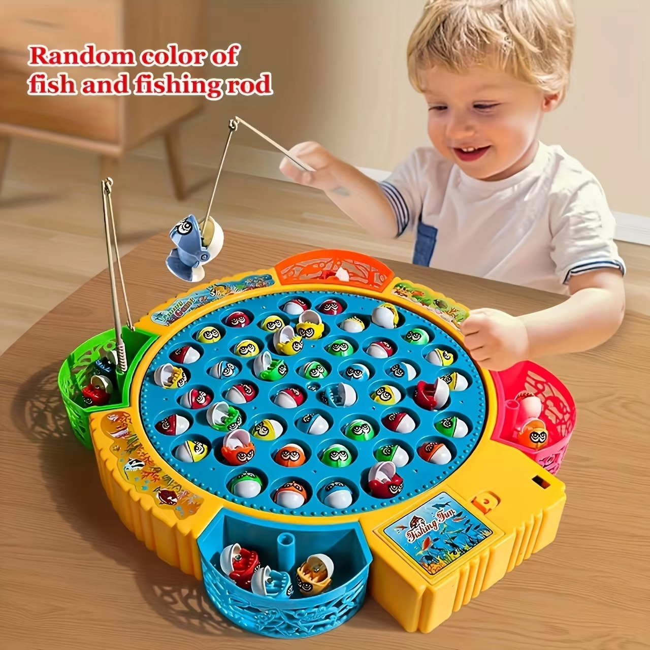 Kids’ Fishing Game Set – Colorful Magnetic Toy for Learning & Play