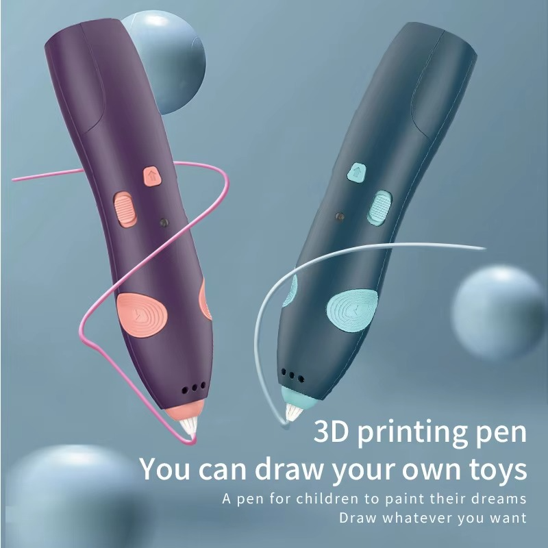 3D Pen for Kids – Safe & Easy DIY Drawing Tool with Colorful Filaments