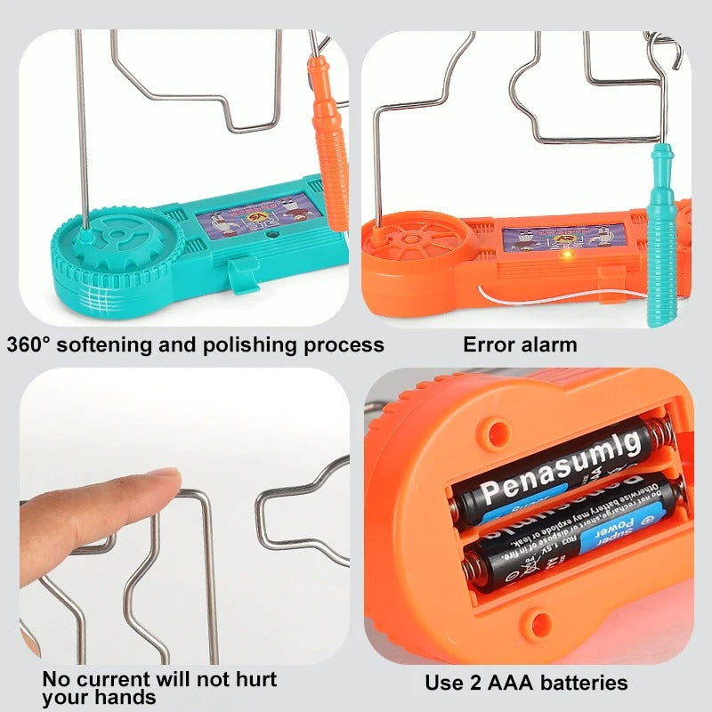 Kids Electric Maze Game – Fun & Educational Puzzle Toy with Lights and Buzzer