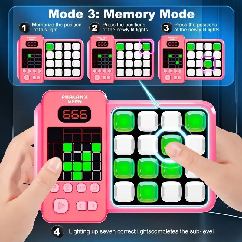 Phalanx Multifunction Logic Puzzle Electronic Game – LED Brain Training Puzzle Toy