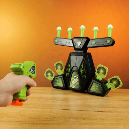 Target Shoot Hover Ball Shooting Game Set With Blaster