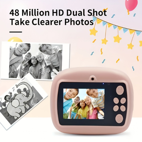 Mini Camera Printer – Instant Digital Camera & Printer for Kids