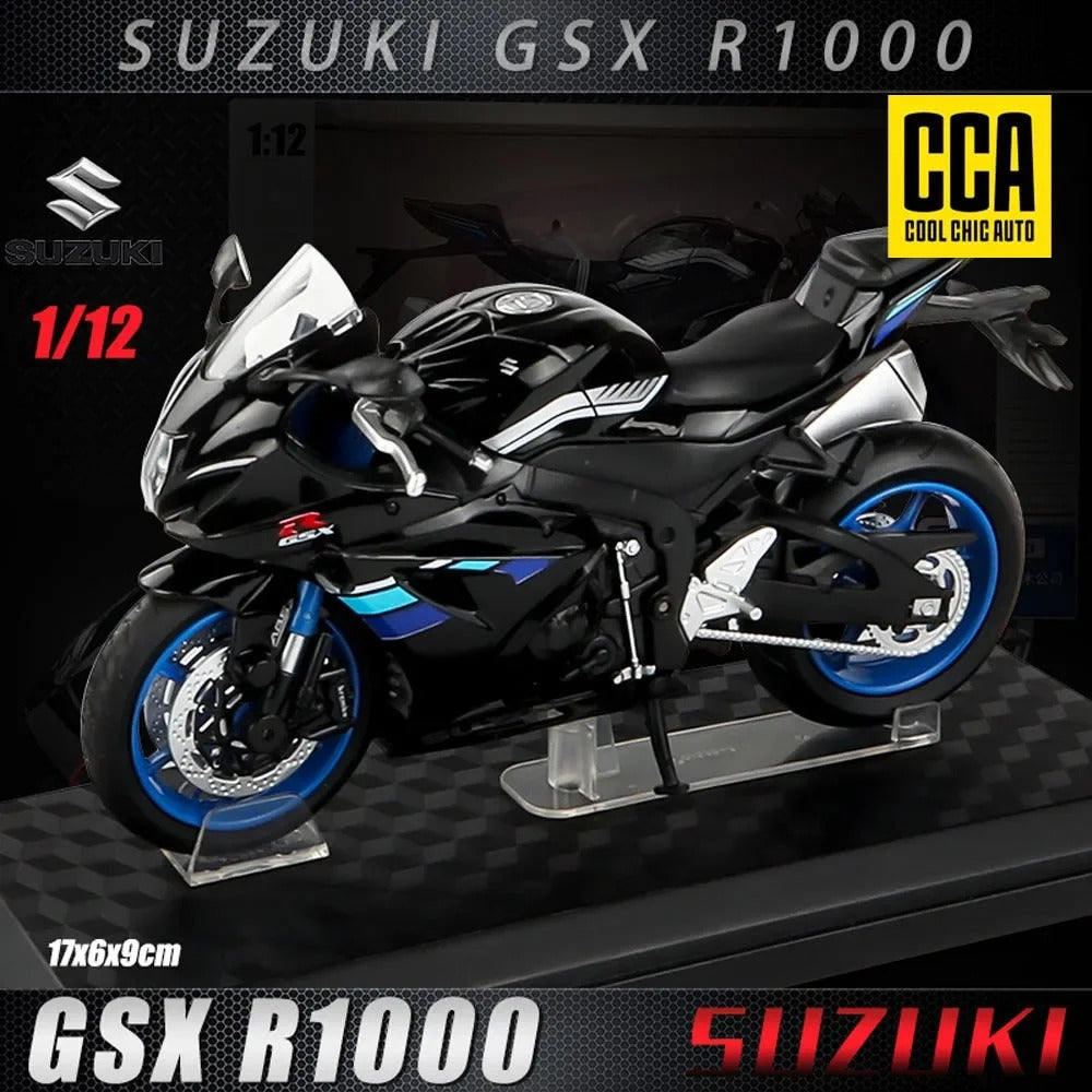 Diecast 1:12 Suzuki GSX R-1000 Bike