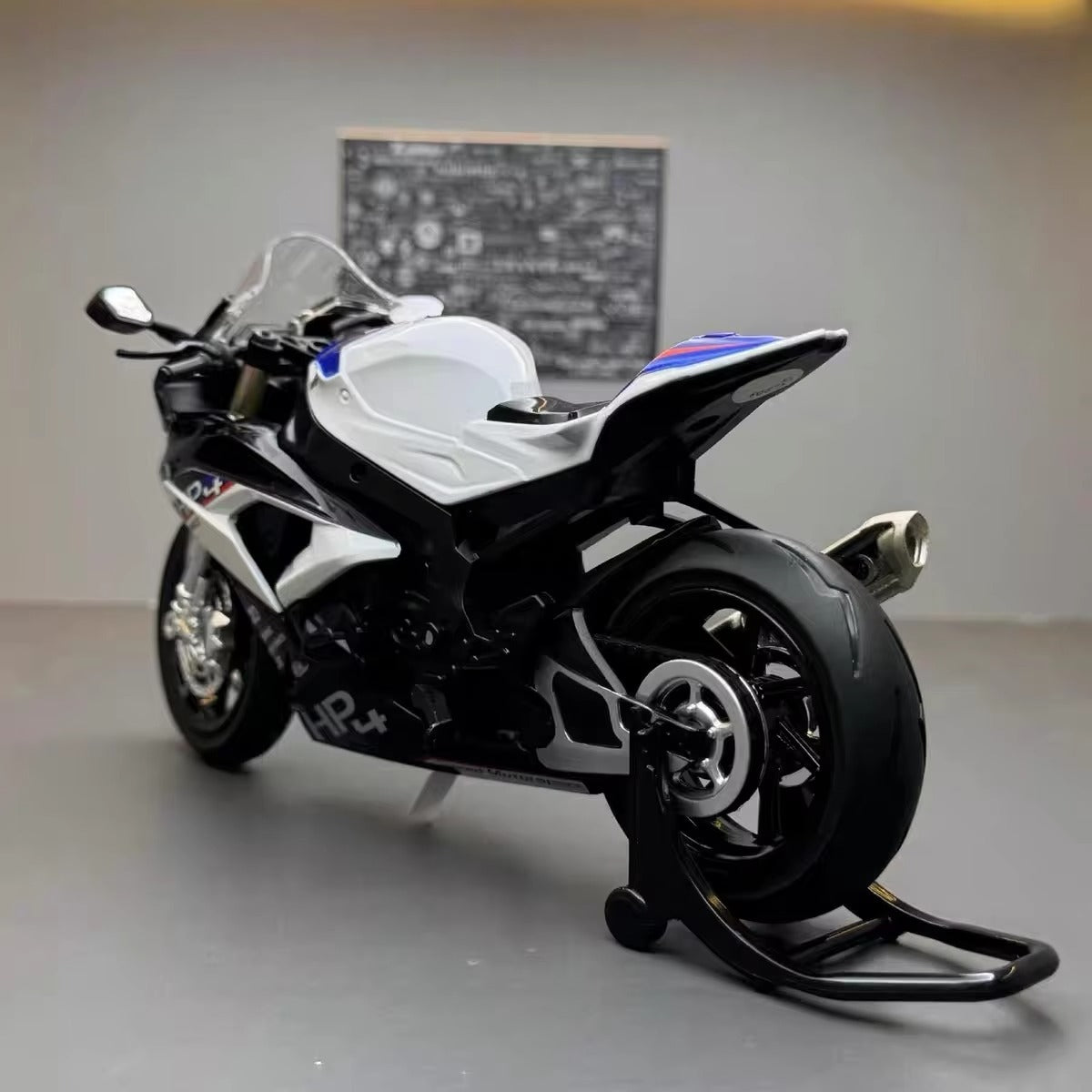 Diecast 1:12 BMW HP4 Motorcycle Model