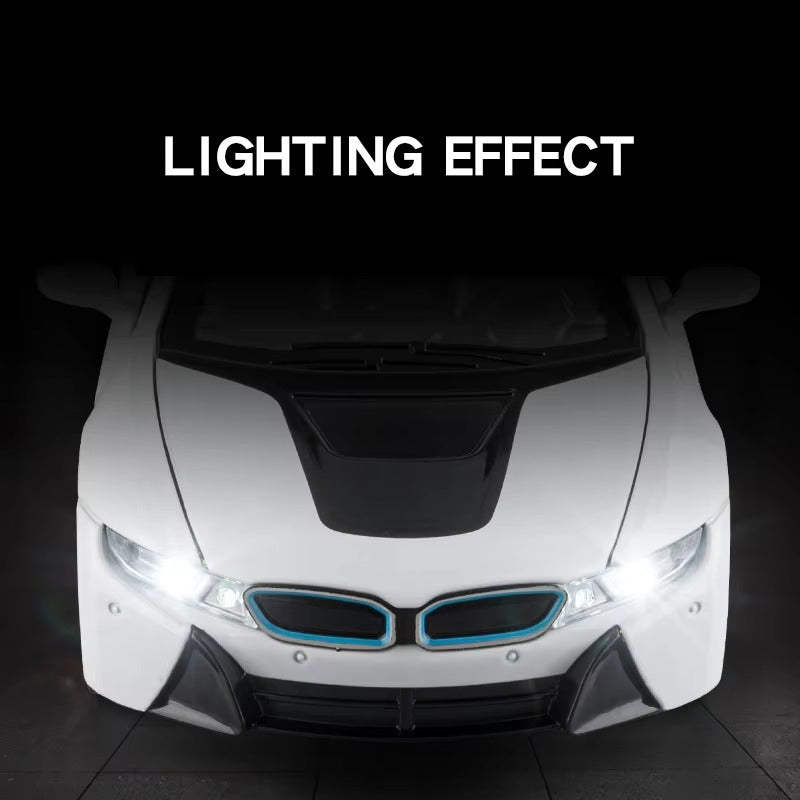 1:22 Scale BMW i8 Diecast Car – Alloy Metal Model Toy for Kids & Adults