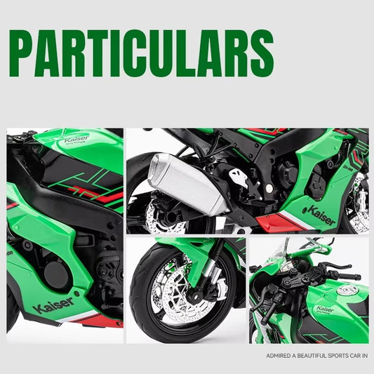Diecast 1:12 Kawasaki Ninja ZX-10R Bike Model