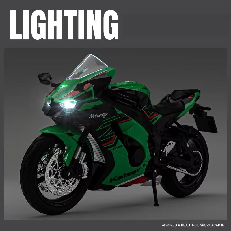 Diecast 1:12 Kawasaki Ninja ZX-10R Bike Model