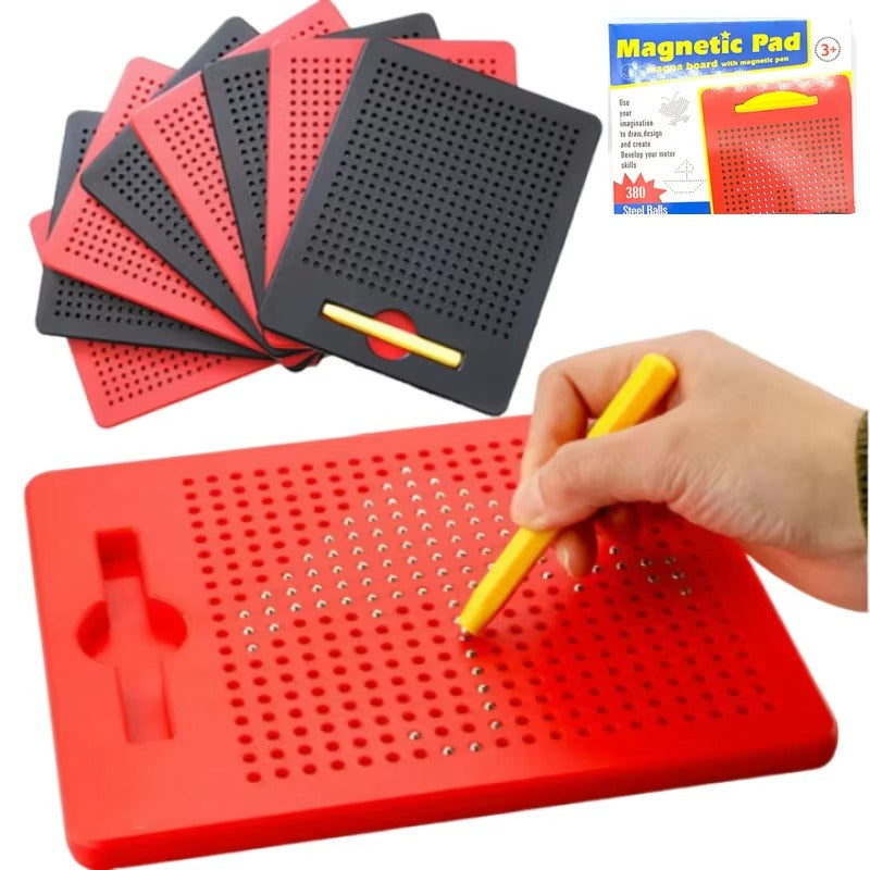 Portable Magnetic Doodle Board for Kids – Educational Sketch Pad with Pen