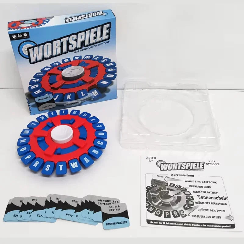 Tapple Game – Fast-Paced Alphabet Challenge for Kids | Fun Educational Firewheel Board Game