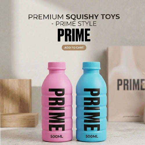 Prime Drink Bottle Squishy Toy
