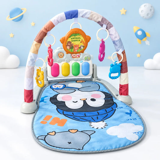 Space Themed Baby Fitness Piano Play Mat