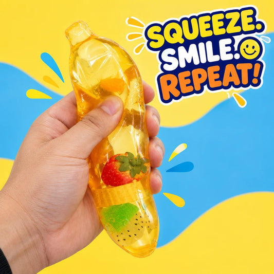 Squeezy Banana Stress Relief Squishy
