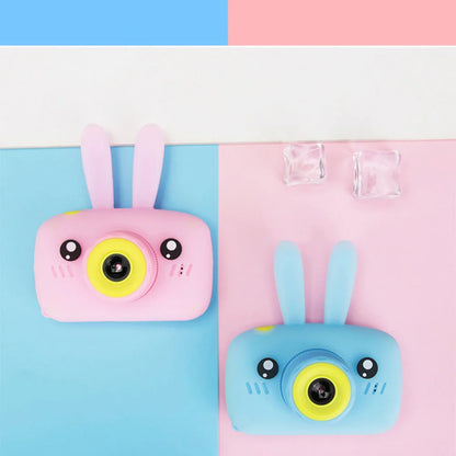 Cute Rabbit-Shaped Digital Camera for Toddlers with 2-Inch LCD Display
