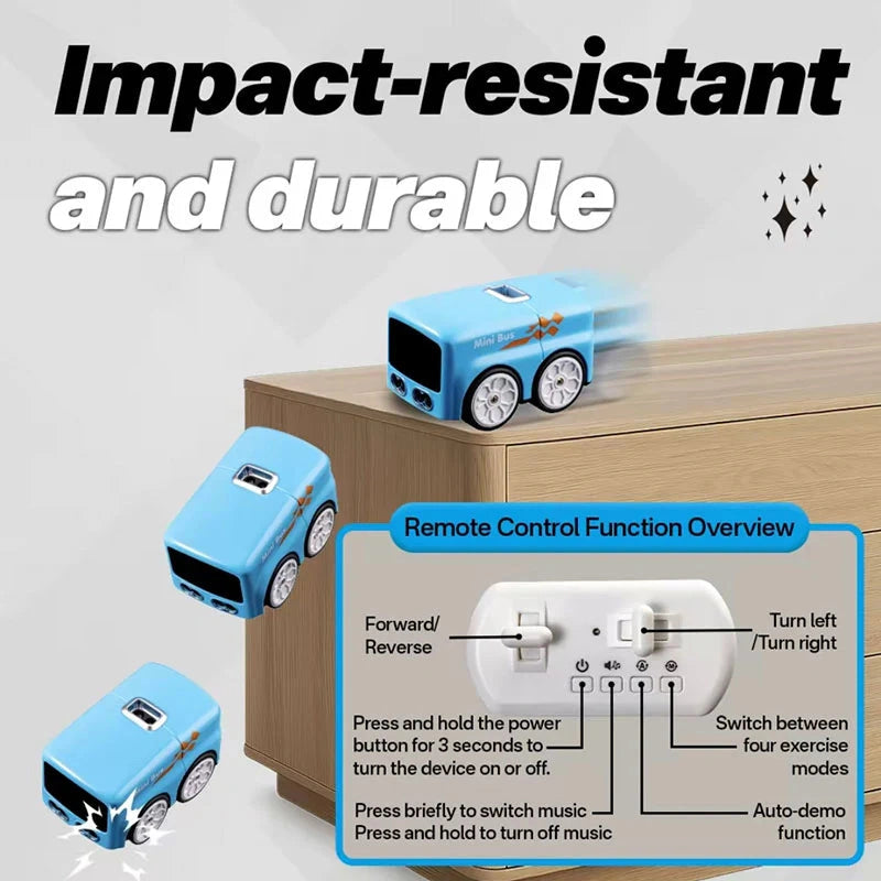 2.4GHz Electric 5in1 Remote & Induction Controlled Mini Bus