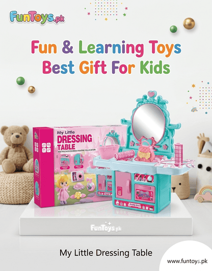 Princess Beauty Dresser Table Pretend Play Set