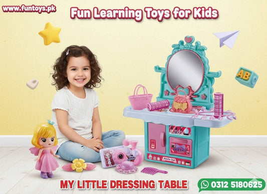 Princess Beauty Dresser Table Pretend Play Set