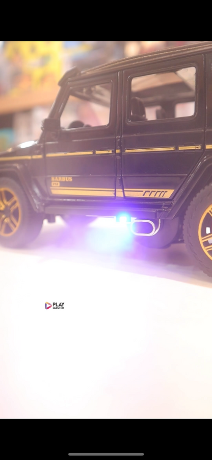 Double Silencer Mercedes G-Wagon – 1:24 Alloy Diecast SUV Model for Collectors & Kids