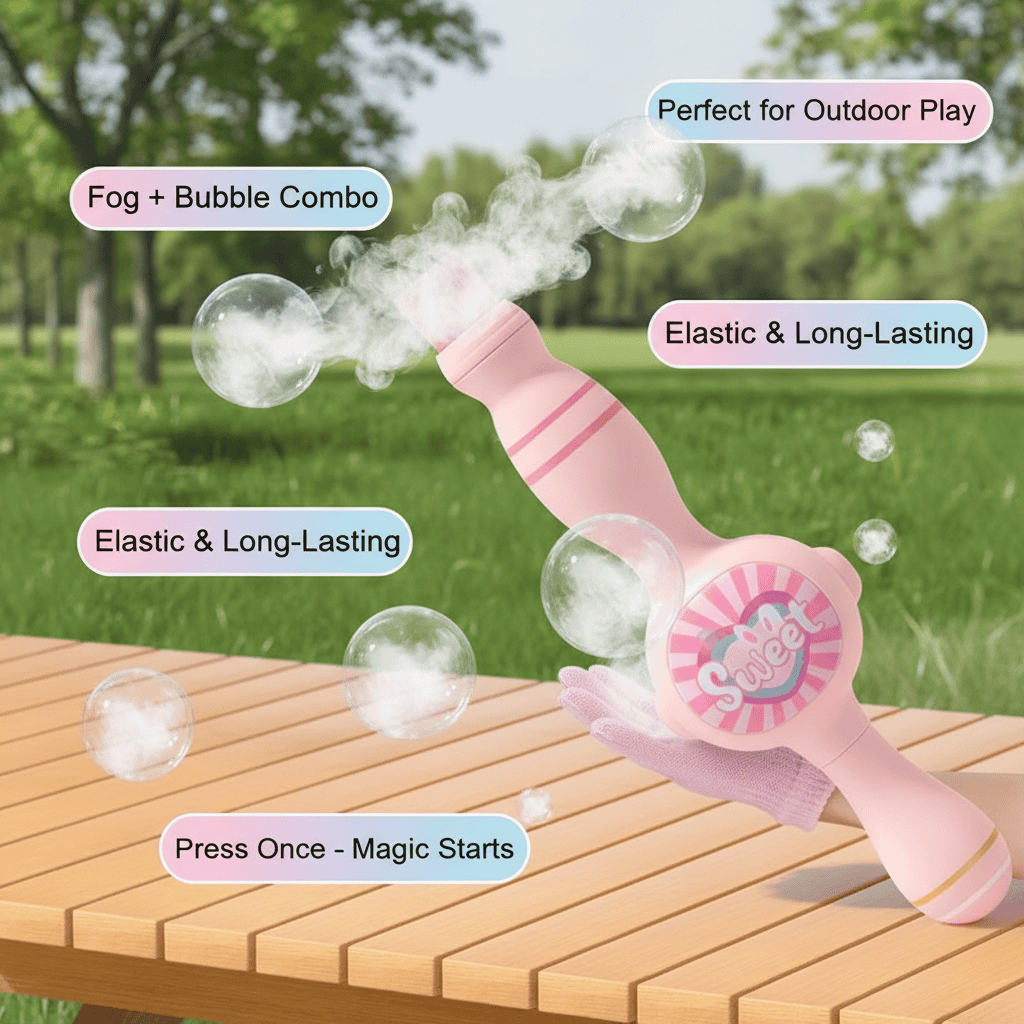 Fog Bubble Machine for Kids
