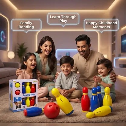 Baby Bowling Game 2-in-1 Educational Toy Set