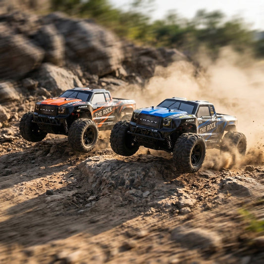 Wild Rider 2.4GHz Remote Control Rock Climbing Car – Rechargeable Off-Road RC Crawler