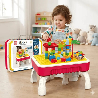 2-in-1 Multi-functional Blocks Creative Table