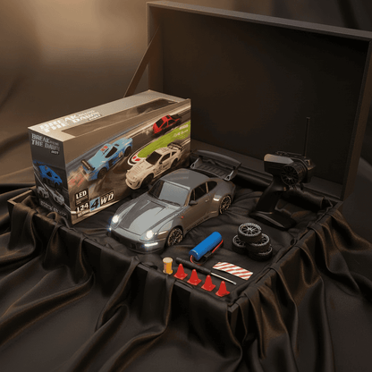 1.24 Scale High-Speed Porsche 4WD RC Drift Car 20KMH