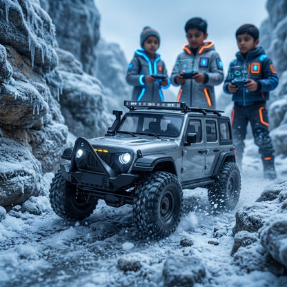 1:16 4WD RC Jeep Wrangler Rubicon Off-Road Remote Control Car