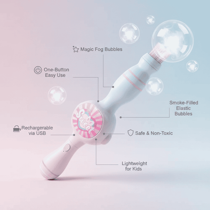 Fog Bubble Machine for Kids