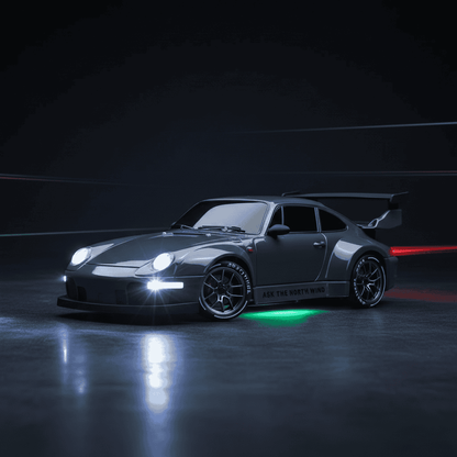 1.24 Scale High-Speed Porsche 4WD RC Drift Car 20KMH