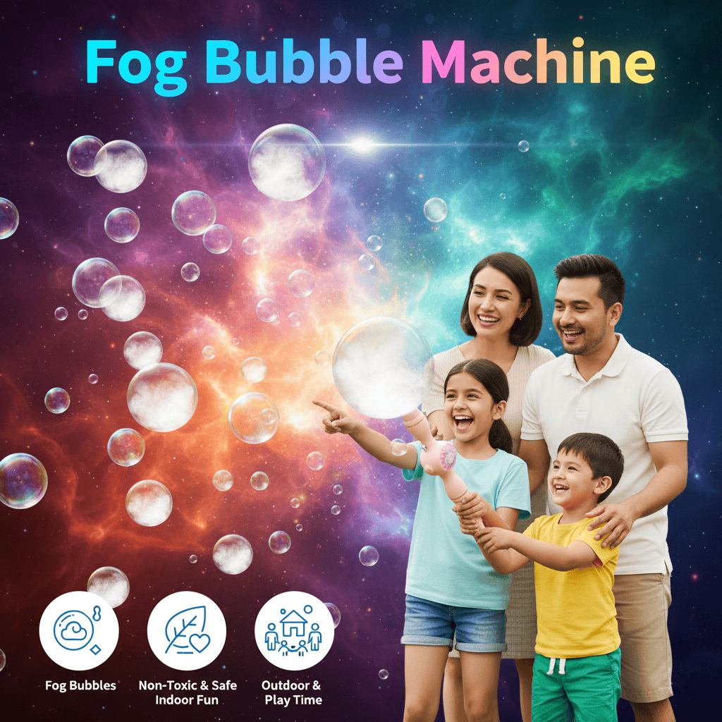 Fog Bubble Machine for Kids