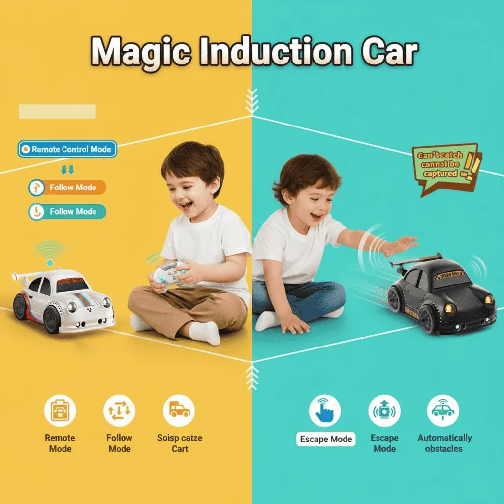 2.4GHz Electric Remote & Induction Controlled Mini Drift Car