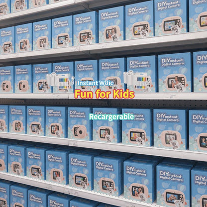 Instant Digital Print Camera For Kids