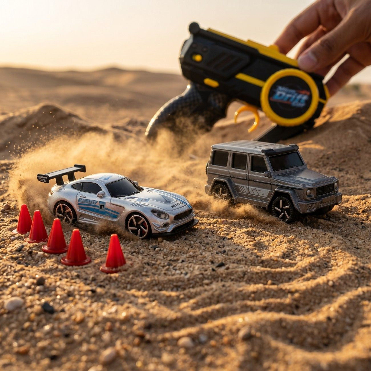 1:64 Micro Drift RC Car – 4WD Mini Desktop Drift Car with App & Remote Control