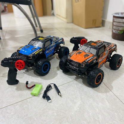 Wild Rider 2.4GHz Remote Control Rock Climbing Car – Rechargeable Off-Road RC Crawler