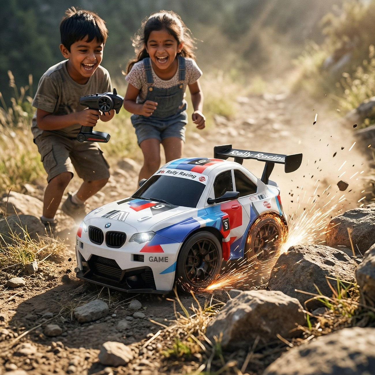 RC Mini BMW M4 Spark Drifting Car
